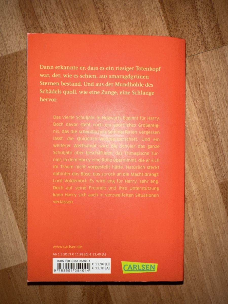 Libri: Buch Harry Potter und der Feuerkelch  – Usato da St. Gallen venduto da mai_gd7k 1