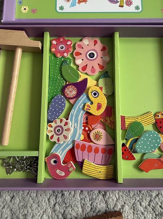 Djeco Giochi: Hammerspiel Djeco Tap Tap Garten – Usato da Greifensee venduto da Seq 4