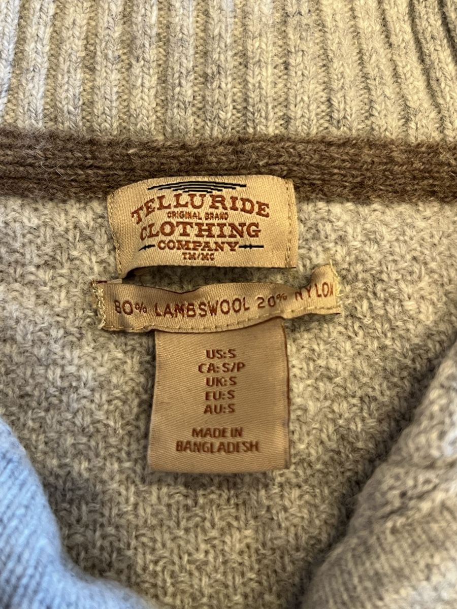 Pulls & Sweat-shirts: Pullover grau, 80%Lammwolle, Gr. S/M – D'occasion à Luzern par closettheory 2