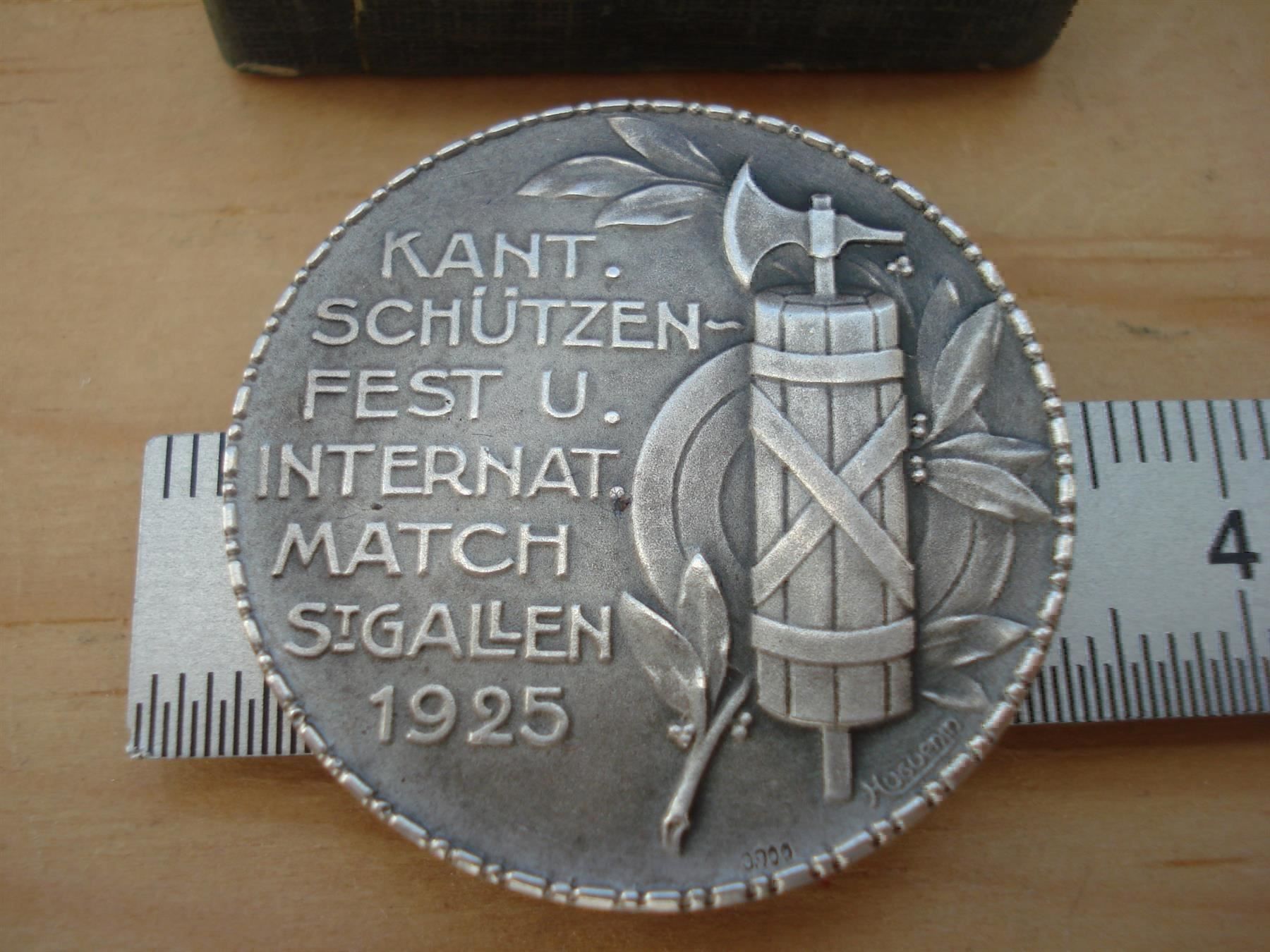 Médailles: (M)  SG   Tir  1925 – D'occasion à Erlach par Net-Coins 1