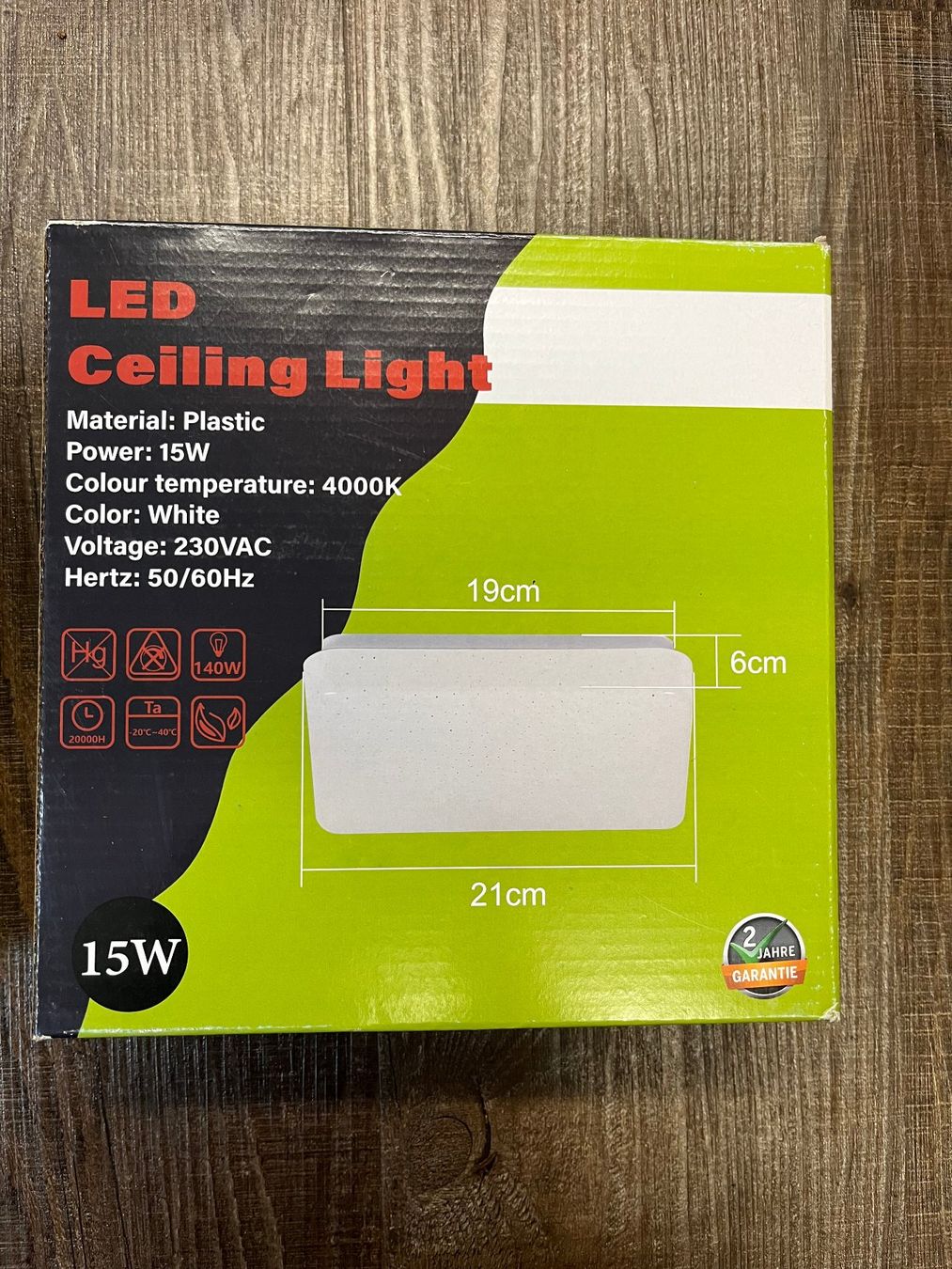 Lampadari & plafoniere: 2 x  Deckenlampe Led Deckenleuchte Schlafzimmer – Nuovo e nell'imballaggio originale da Dübendorf venduto da gicu 2
