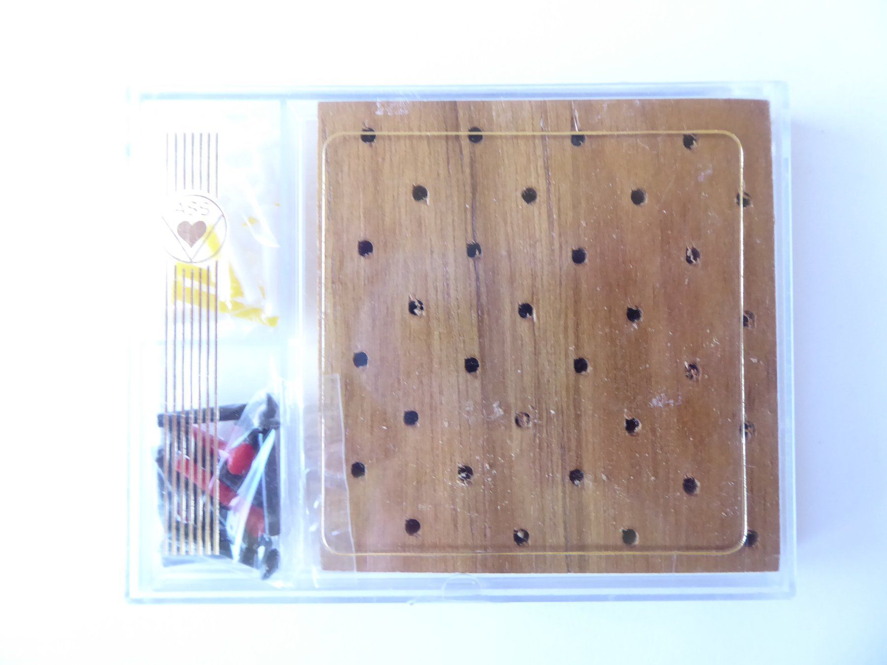 Jeux: Mini Spiel Dame, Teakholz, ASS, neu – Neuf avec emballage d'origine à Turbenthal par TopToys 1