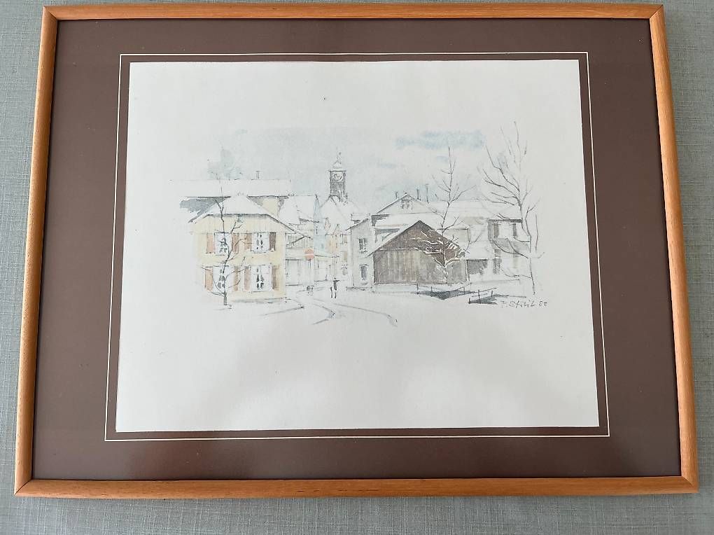 Foto & Immagini: Peter Streit Langenthal, Zeichnung  – Usato da Langenthal venduto da umec72