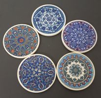 LOT AN 5 *UNTERSETZER AUS DER TÜRKEI* TIPTOP