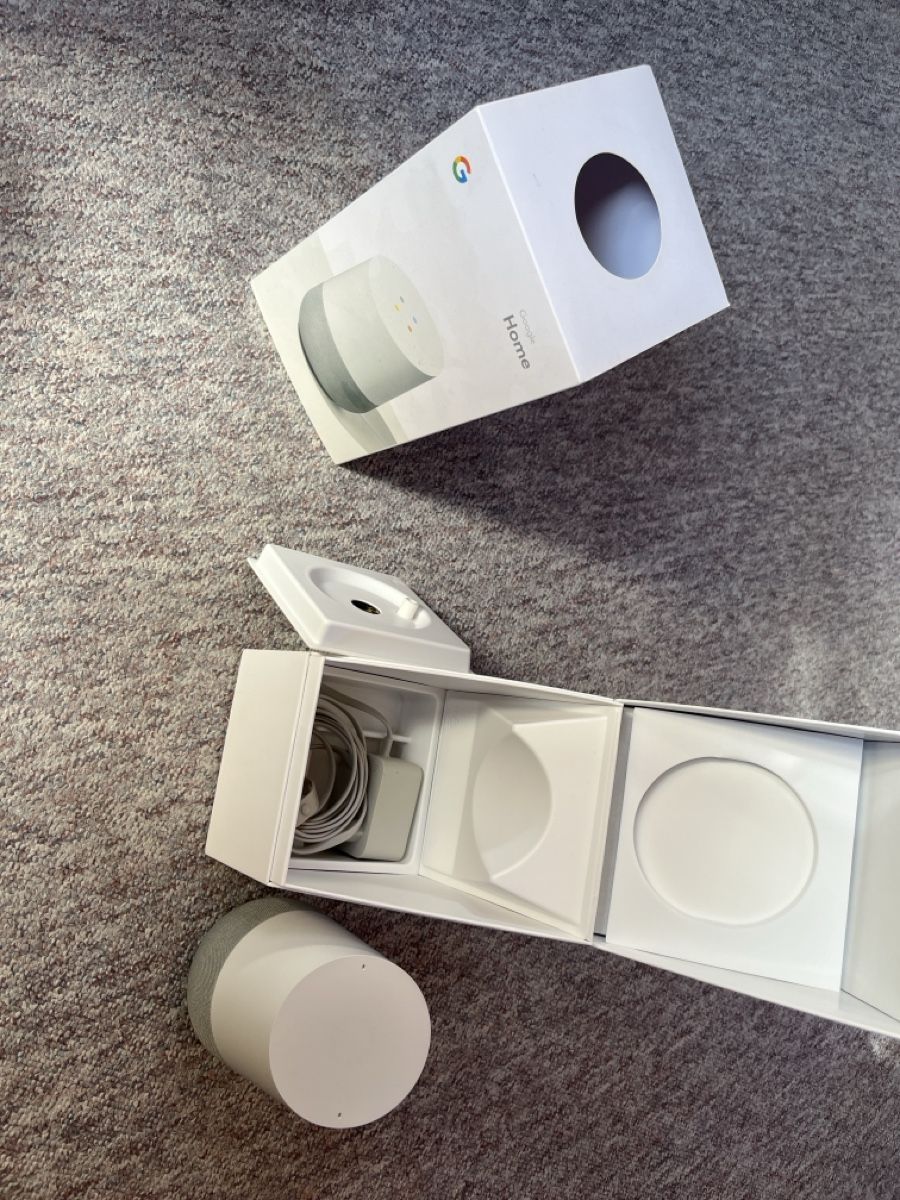 Google Lautsprecher: Google Home  – Neu (gemäss Beschreibung) aus La Chaux-du-Milieu von max_8hcb 1