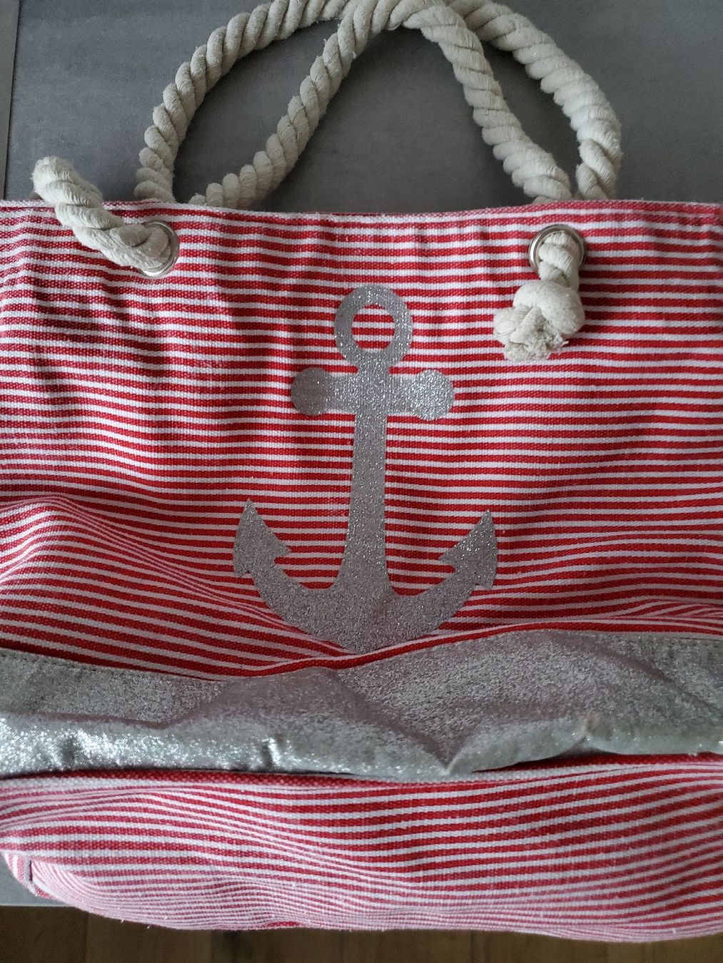 Borse da donna: Stoff Badetasche mit Reissverschluss – Usato da Wetzikon ZH venduto da Wetzicardo25 3