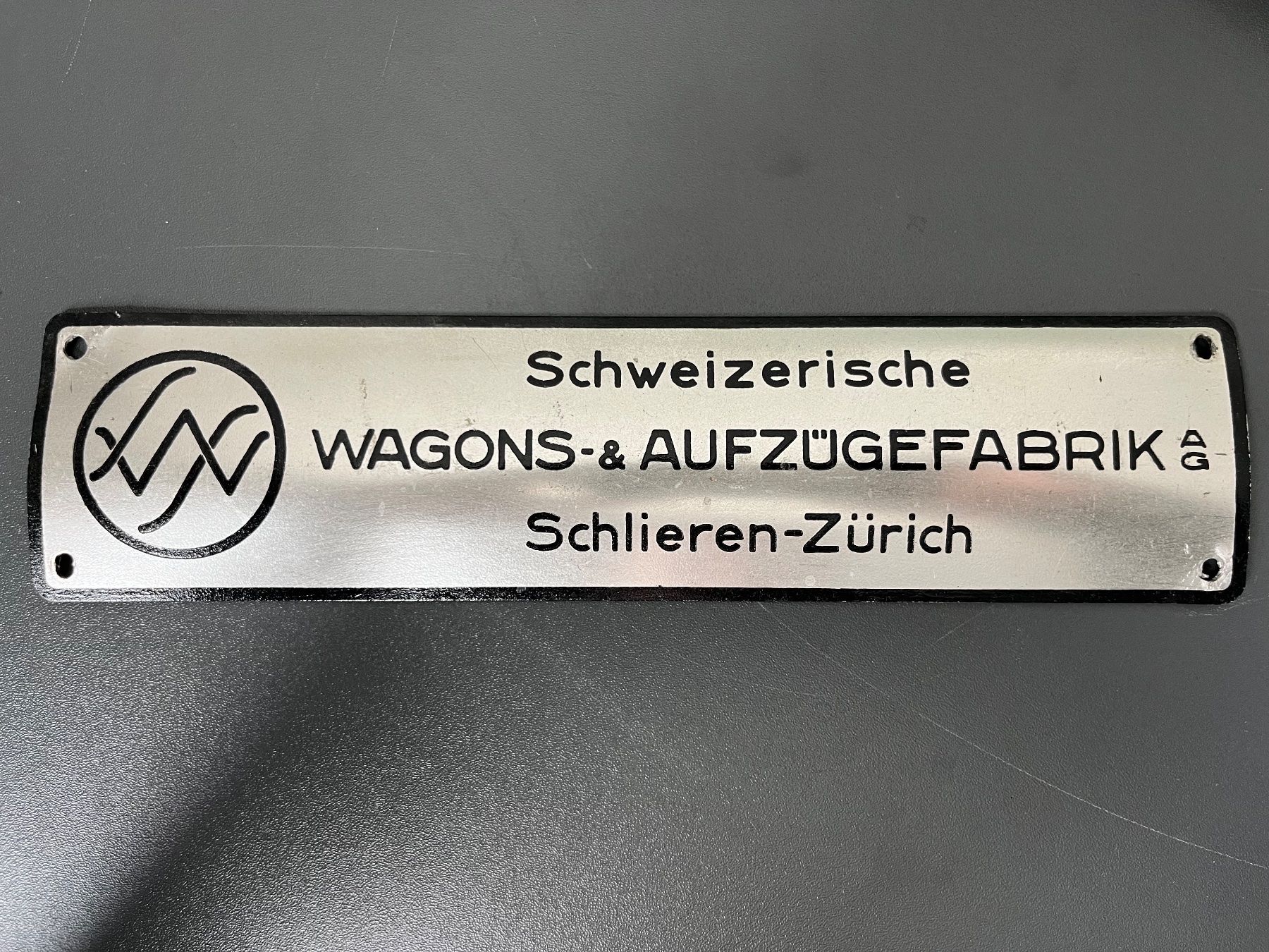 Insegne: Bahn- & Tram-Schilder Sammlung – Usato da Otelfingen venduto da Yossi-68 5
