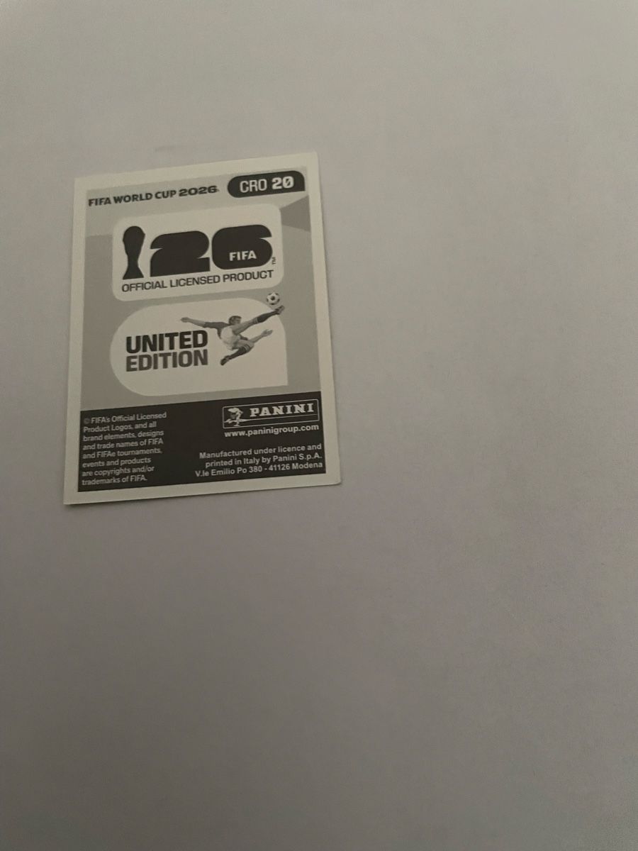 Panini Carte collezionabili: FIFA WM 2026 Franjo Ivanovic CRO 20 – Nuovo (secondo la descrizione) da Winterthur venduto da Cobraforce 1