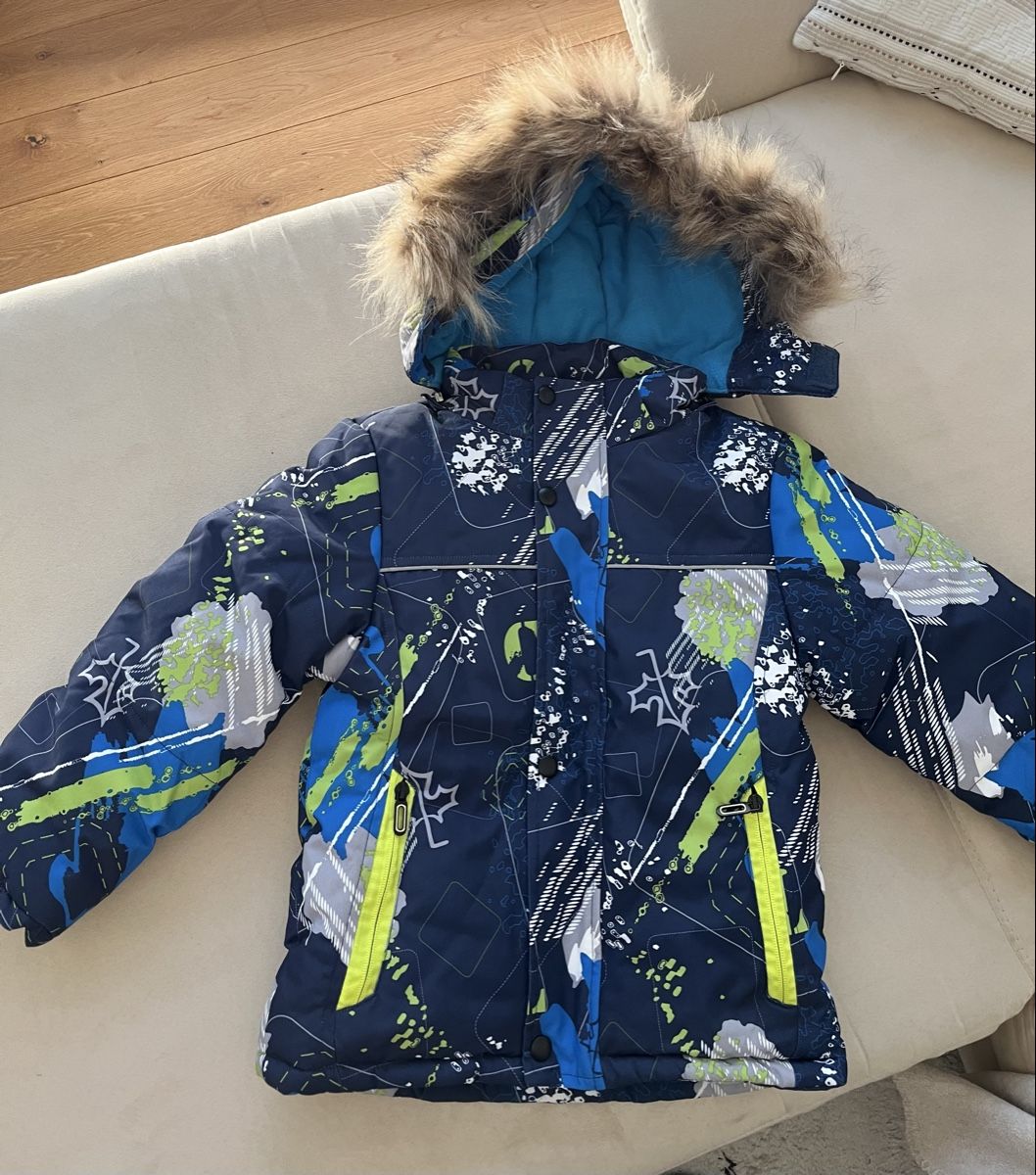 Giacche & Cappotti: Warme Winterjacke mit Fleece Gr.110 – Nuovo e nell'imballaggio originale da Stäfa venduto da Exc_57jn