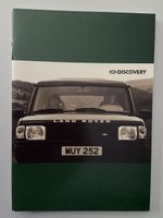Land Rover Discovery Prospekt prestige brochure 1995 1996 dt
