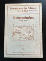 Diessenhofen, Landkarte 1957