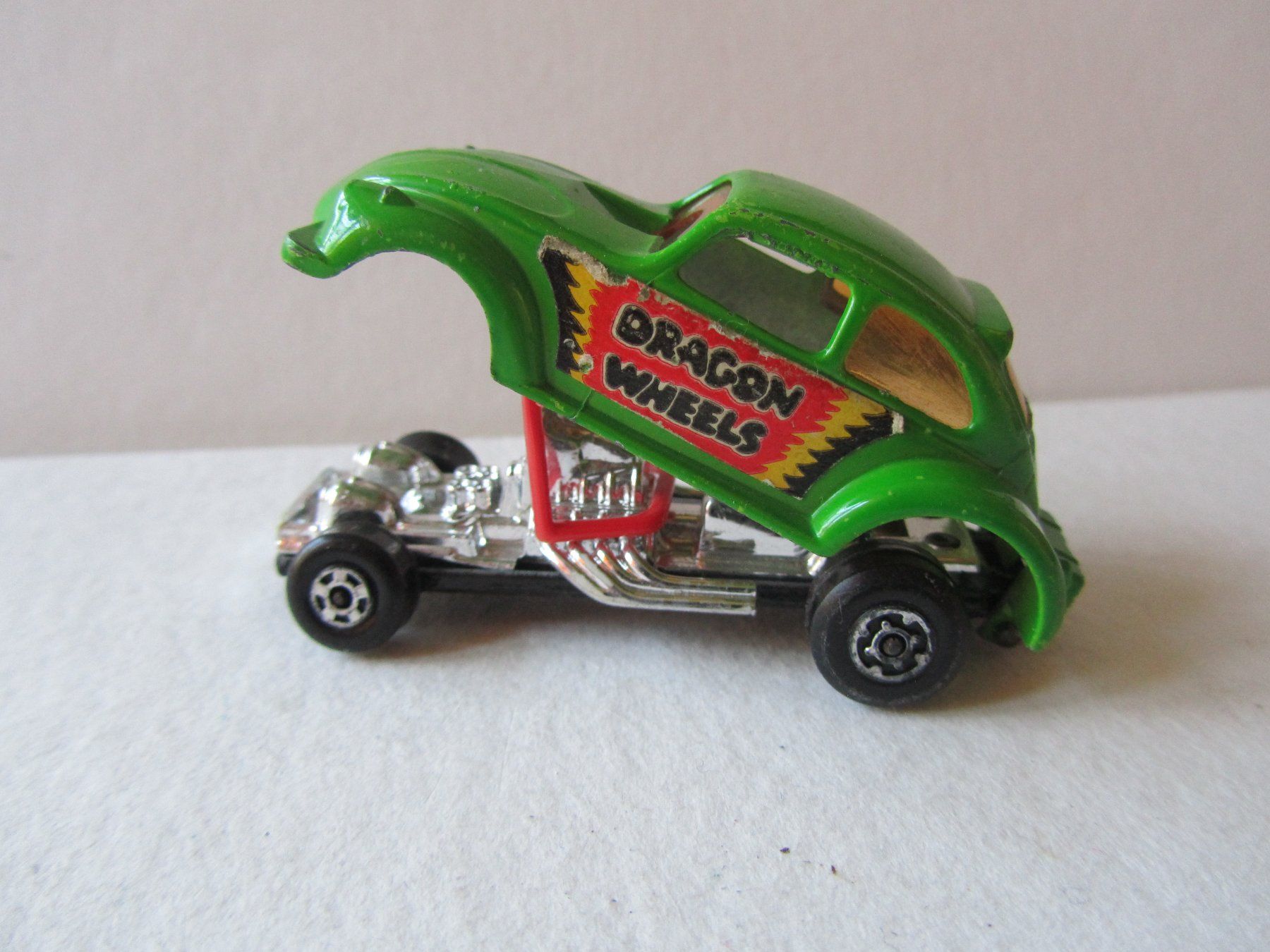 Matchbox Modellini d'auto: Dragon Wheels VW Käfer, Matchbox Superfast, Nr. 43 B – Usato da Weiningen ZH venduto da dietsch57 4