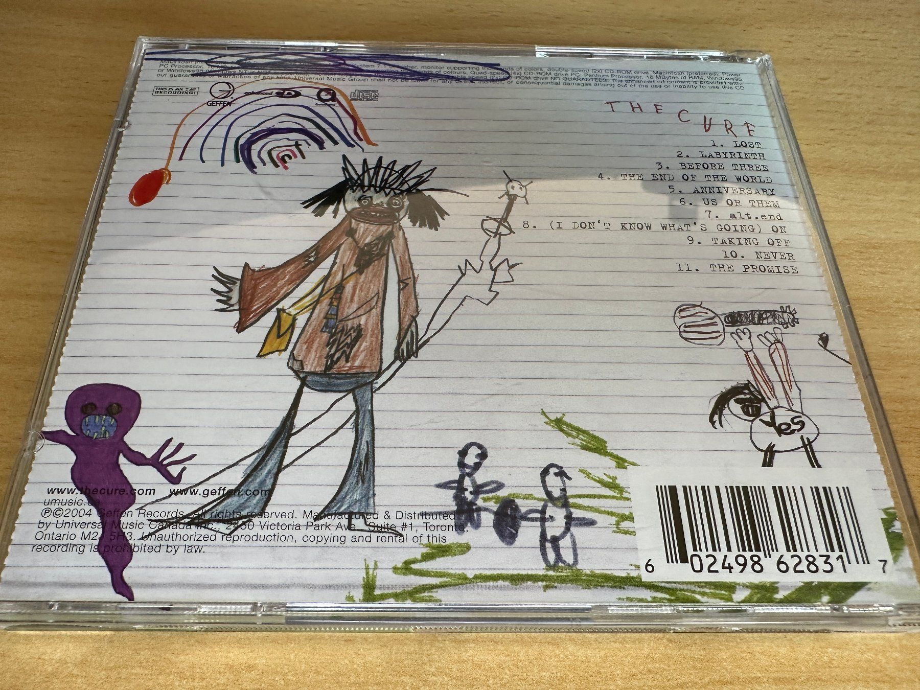 CDs: The Cure – The Cure – Gebraucht aus Rikon im Tösstal von Alpenmutz 1