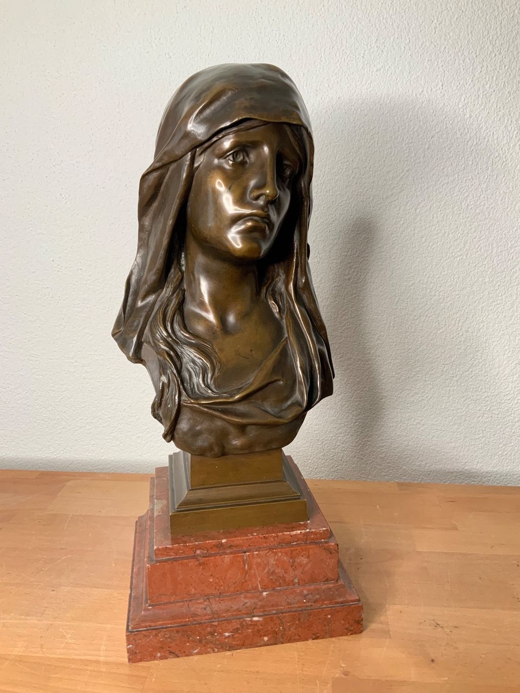 Sculture & Statue: Bronze buste Sainte Vierge Marie – Usato da La Heutte venduto da Mikeller74 7