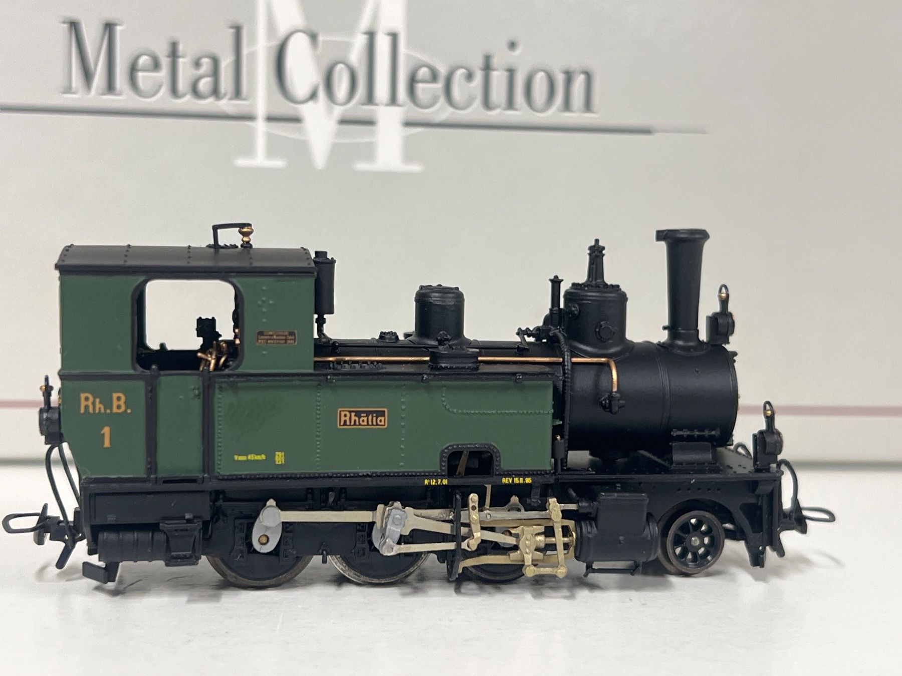 Bemo Modellini di ferrovie: Bemo Metall Collection RhB G3/4 1295 111 – Nuovo (secondo la descrizione) da Geroldswil venduto da TopTrain54 3