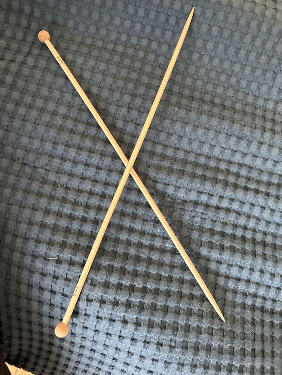 Aiguilles à tricoter en bois, légères Kaufen auf Ricardo