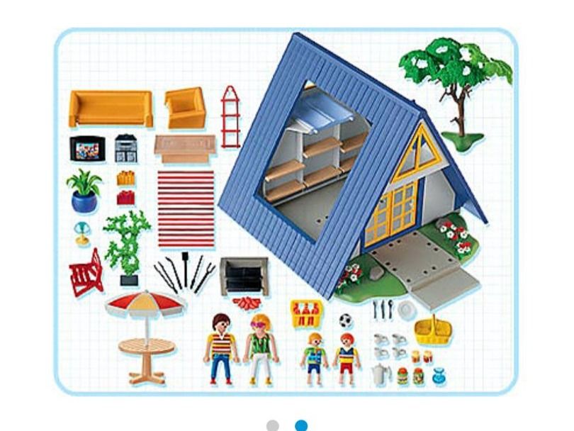 Maison De Vacances PLAYMOBIL 3230 Avec Figurines Et Accessoires - Neuf En Boîte Originale