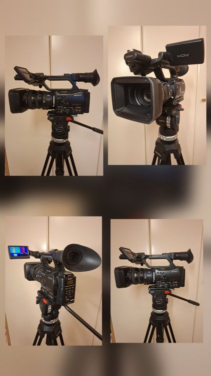 Caméra vidéo professionnelle Sony HVR-Z7E HDV + enregistreur (D ...