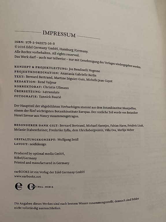 Bücher: Herbarium orbis Bildband – Gebraucht aus Eschenbach von cla_d96r 3