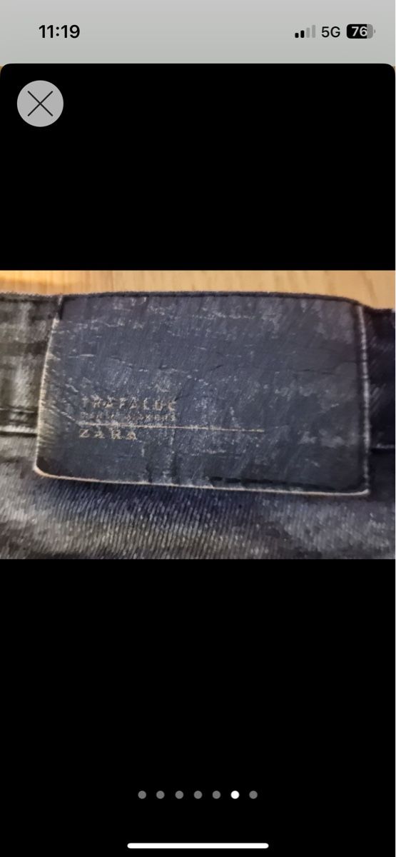 Zara Jeans: Jeans Zara gr38 . Schwarz Denim – Usato da Aeschlen ob Gunten venduto da Sonjan 5
