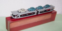 Rivarossi H0 2048 Autotransporter AUSILIARE mit 8 Auto's