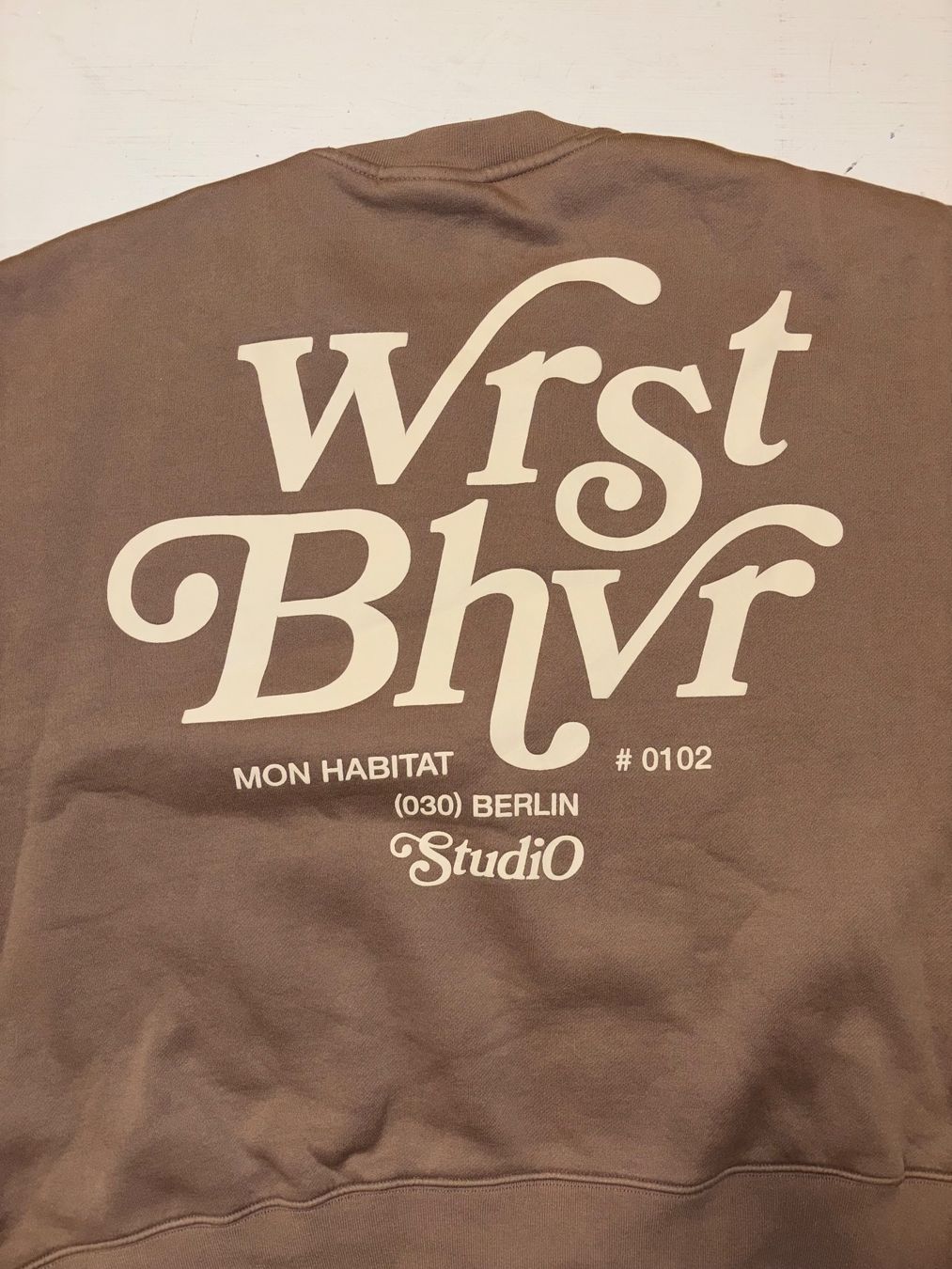 Maglioni & Felpe: Brauner WrstBhvr Pullover – Usato da Zürich venduto da LinoBossi 4