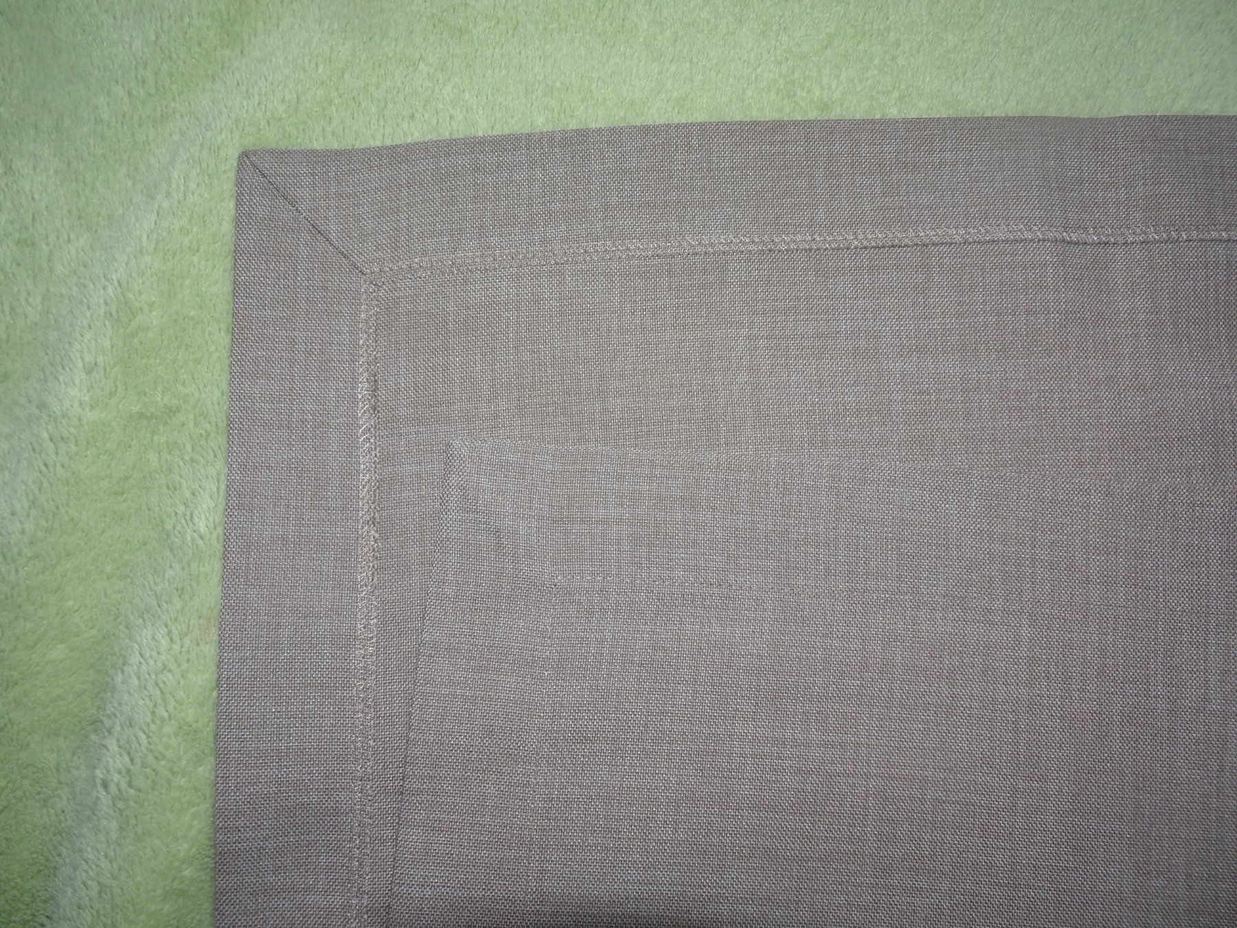 Sonstige Tischwäsche: Tischtuch 111cm x 170cm, hellbraun, pflegeleicht – Gebraucht aus Berikon von Ponderoso 2