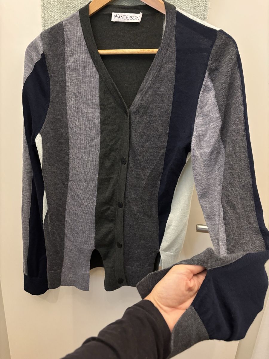 Jw Anderson Maglioni & Felpe: JW Anderson Strickjacke Gr. L 100% Wolle – Usato da St. Gallen venduto da heartbug
