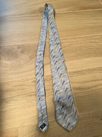 hellblaue Krawatte von Trussardi (Original)