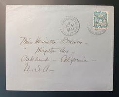FRANZÖSISCH INDOCHINA BRIEF NACH USA