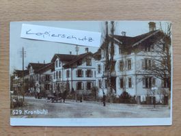 Echtfotokarte Kronbühl Wittenbach, Konsumlokal J. Bauer