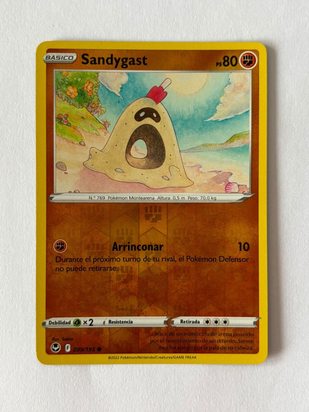 Pokémon Carte collezionabili: Pokemon-Karte Sandygast 099/195 – Usato da Herisau venduto da Seyashop1