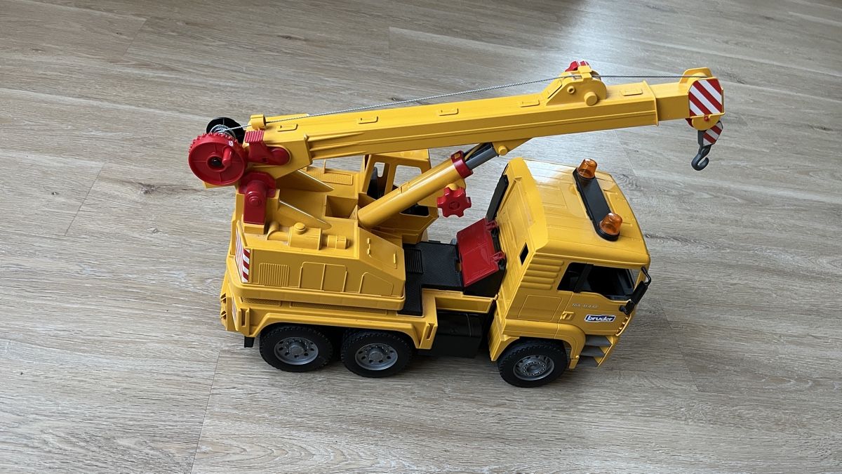 Bruder Giocattoli: Bruder Kran – Usato da Sulz AG venduto da Zissi31324