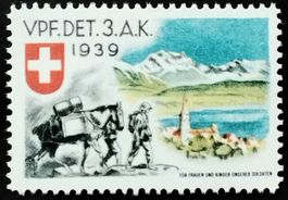 Soldatenmarke 2.WK, Verpflegungs Det 3.AK, Kinder, Wi Vpf 81