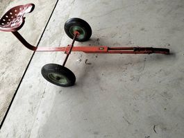 Aufsitzwagen Motormäher 