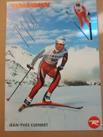 Jean-Yves Cuendet - Olympia Bronze - handsigniert 90er Jahre