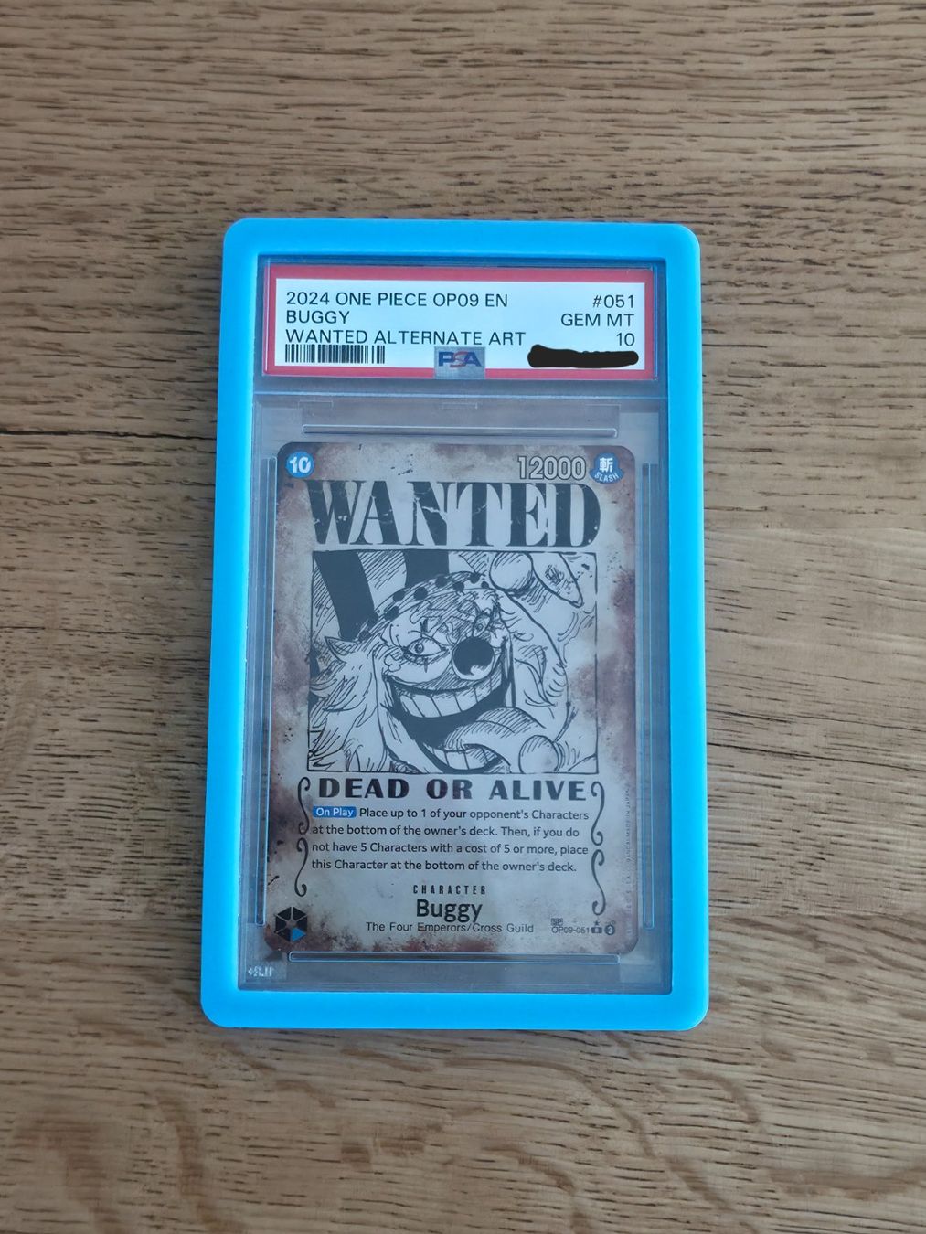 Bandai Carte collezionabili: One Piece Card Game Buggy SP Wanted PSA 10 Gem Mint – Nuovo (secondo la descrizione) da Winterthur venduto da nadineM97