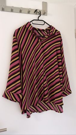 Vero Moda Bluse mehrfarbig gestreift Gr. 40