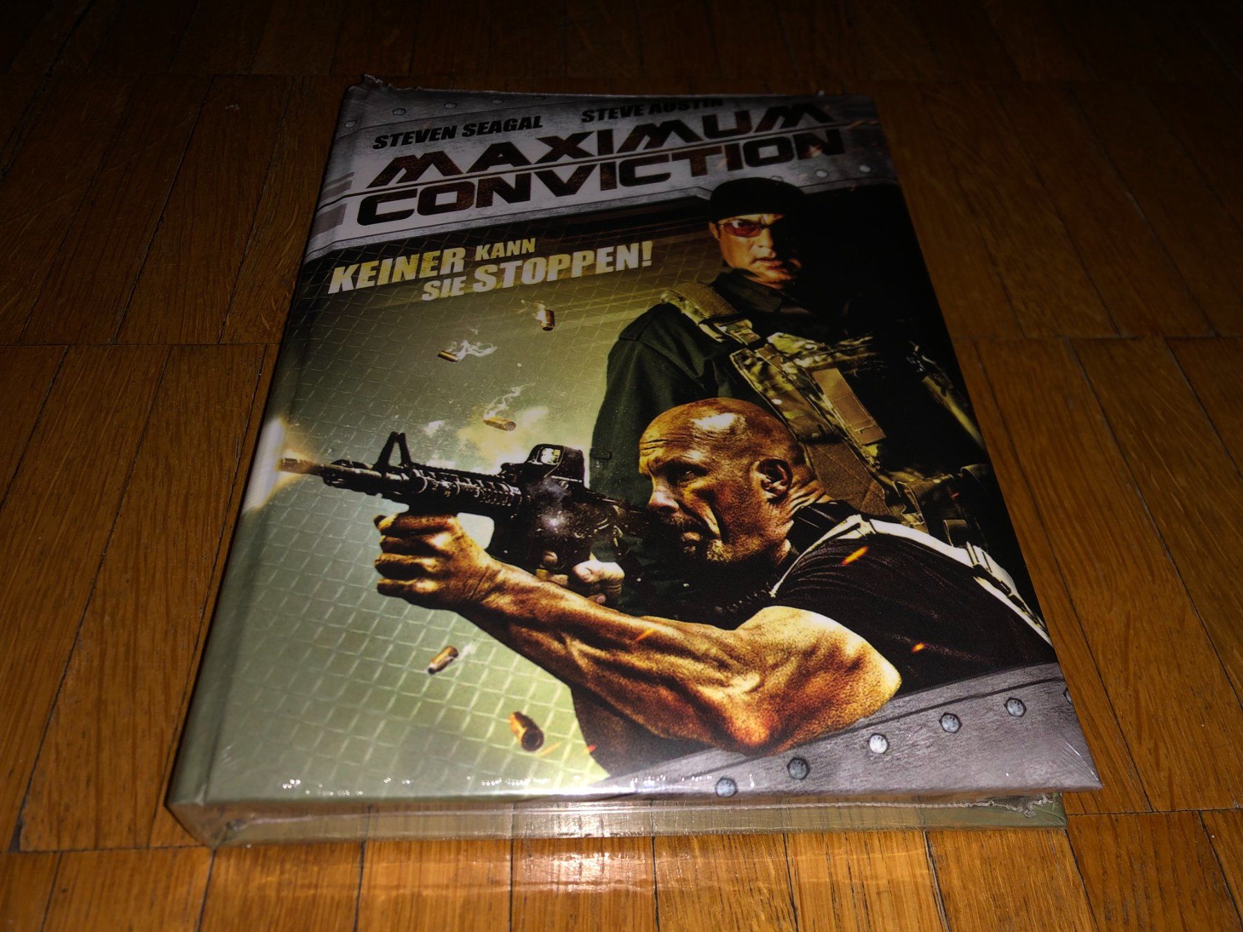 Alle DVDs: Maximum Conviction - MEDIABOOK - WATTIERT - F - UNCUT – Neu und originalverpackt aus Basel von havsok