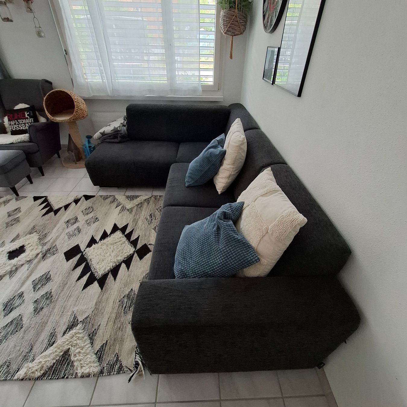 Micasa Divani: Ecksofa in dunkelgrau – Usato da Wädenswil venduto da lua_2blm 2