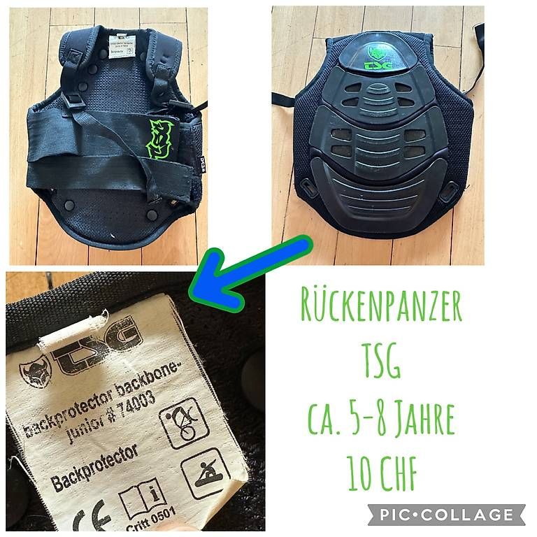 Protezioni & Imbottiture: Rückenpanzer Kids 5-8 Jahre – Usato da Stans venduto da annasophiedorothee