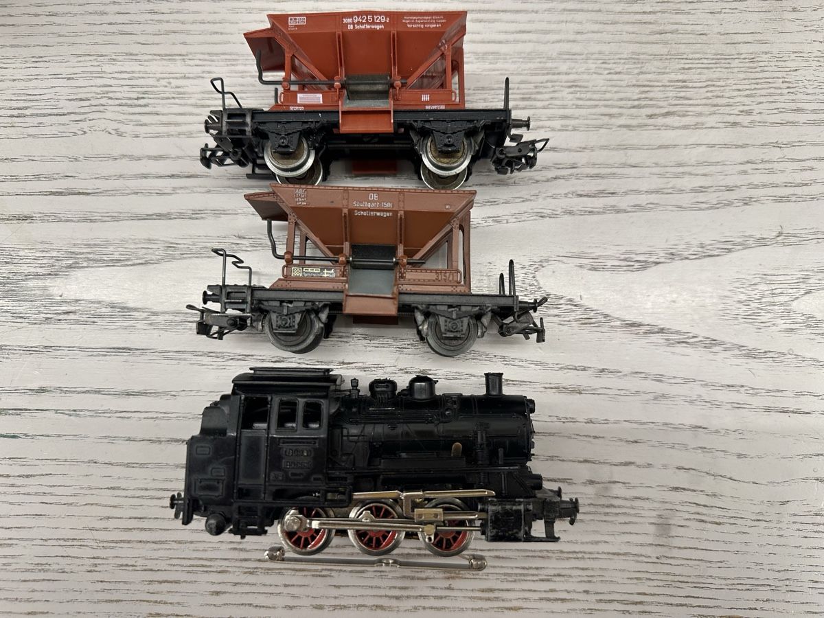 Märklin Modellini di ferrovie: Märklin 3000 DB BR 89 Schotterzug – Usato da Lupsingen venduto da New-Haven 3