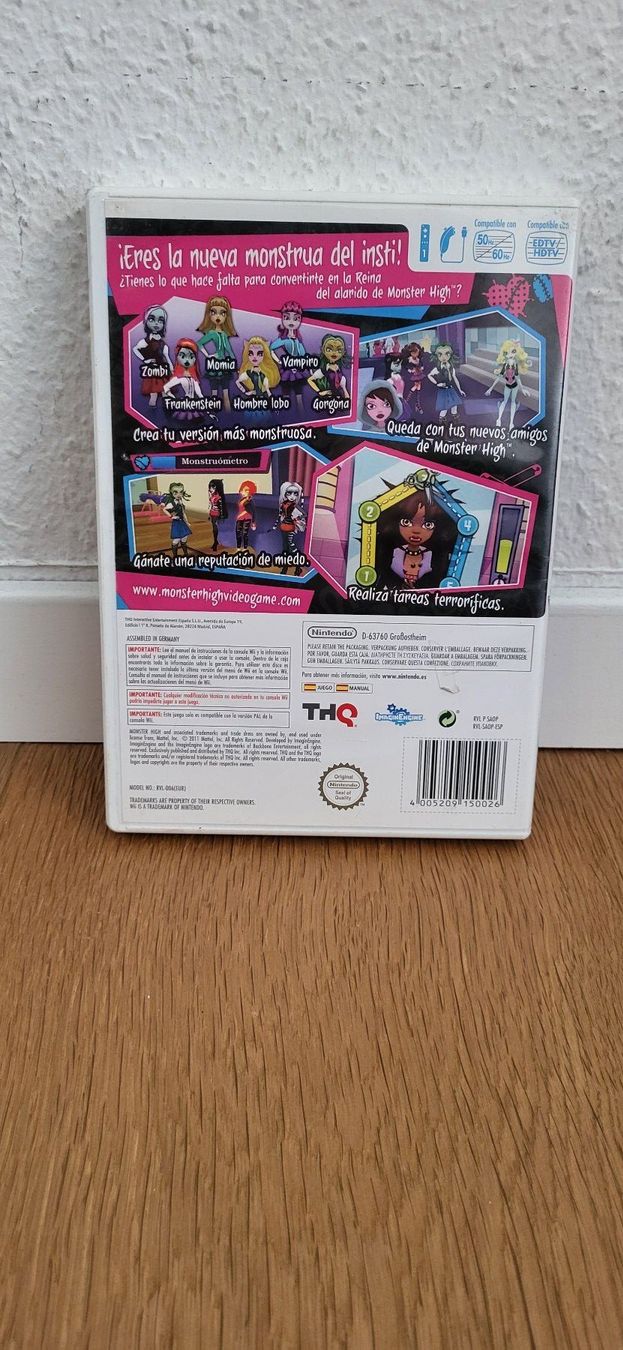 Nintendo Spiele: Nintendo Wii - Monster High Instituto Monstruoso – Gebraucht aus Münsingen von DigitaleSpielecke 1