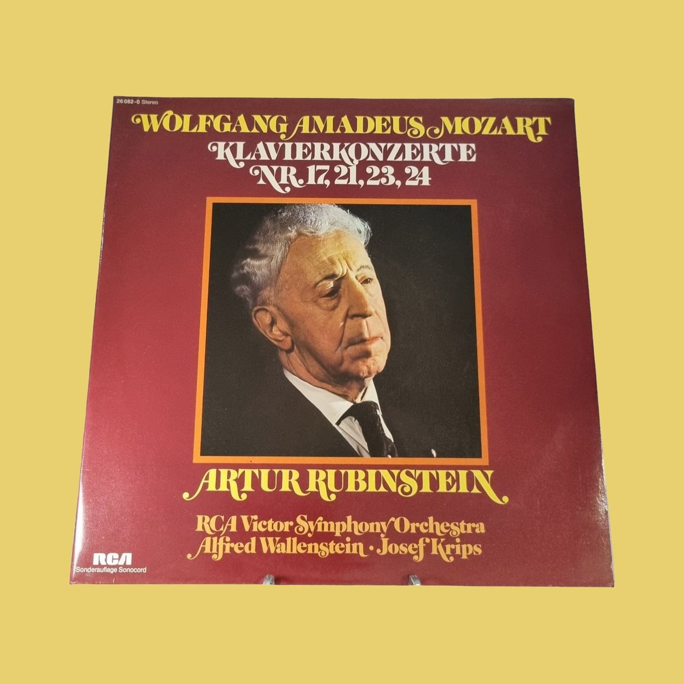 Dischi in vinile: Rubinstein - Wolfgang Amadeus Mozart – Usato da Lausanne 25 venduto da joef99