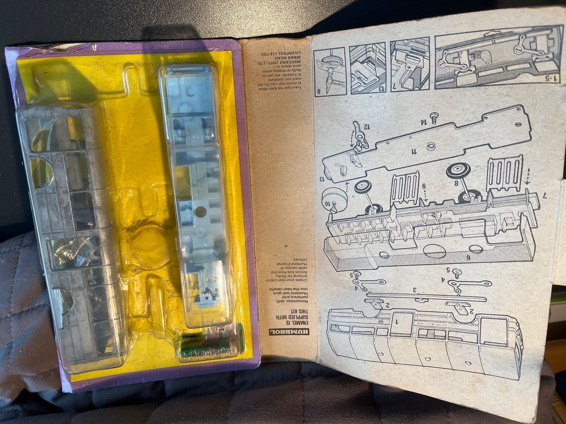 Dinky Toys Modellini d'auto: Dinky Toys kit Single Decker Bus – Usato da Goumoens-la-ville venduto da sfornallaz 1