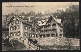Flumserberg, Aufstieg zum Kurhaus Alp Ga