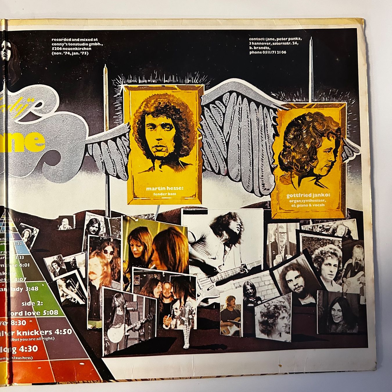 Dischi in vinile: Jane - Lady,  Vinyl LP, Brain Records Reissue – Usato da Aesch BL venduto da BernisFlomi 3
