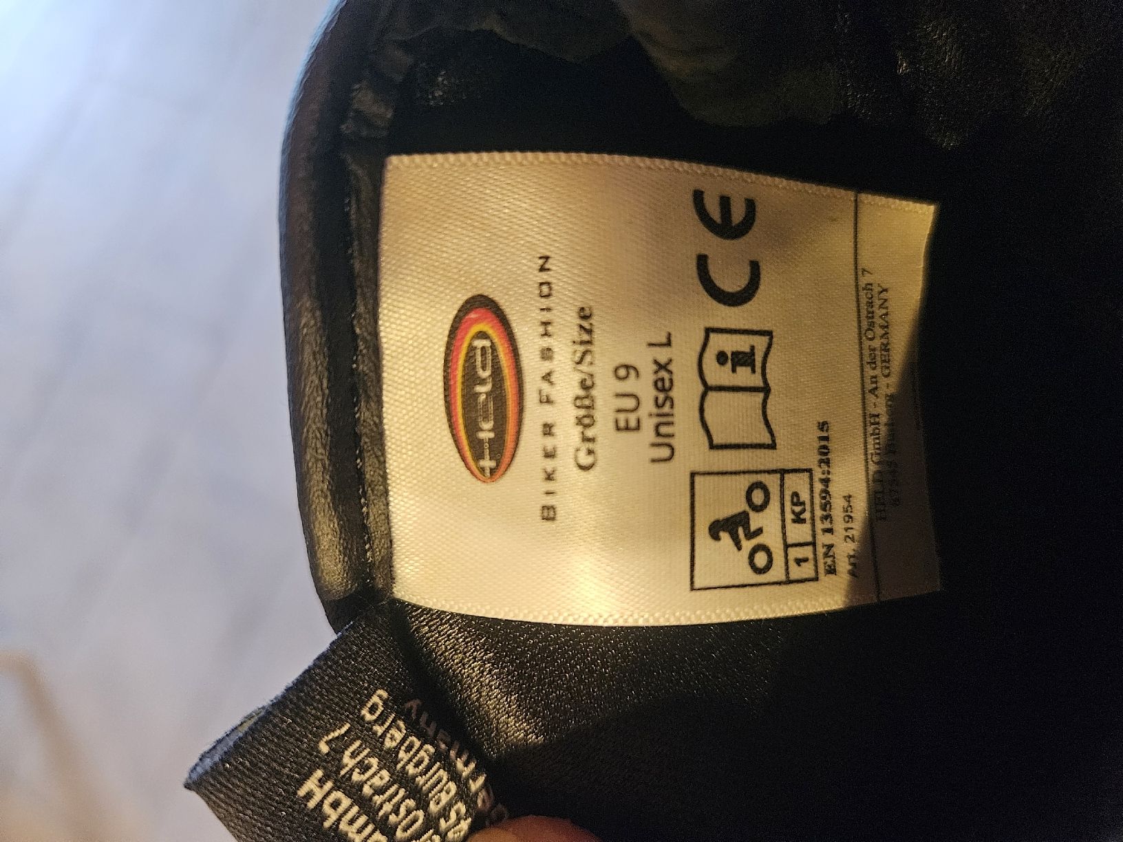 Held Altri accessori da uomo: Held Biker Handschuhe Grösse L neuwertig – Nuovo (secondo la descrizione) da Wangen SZ venduto da baesche_sch 3