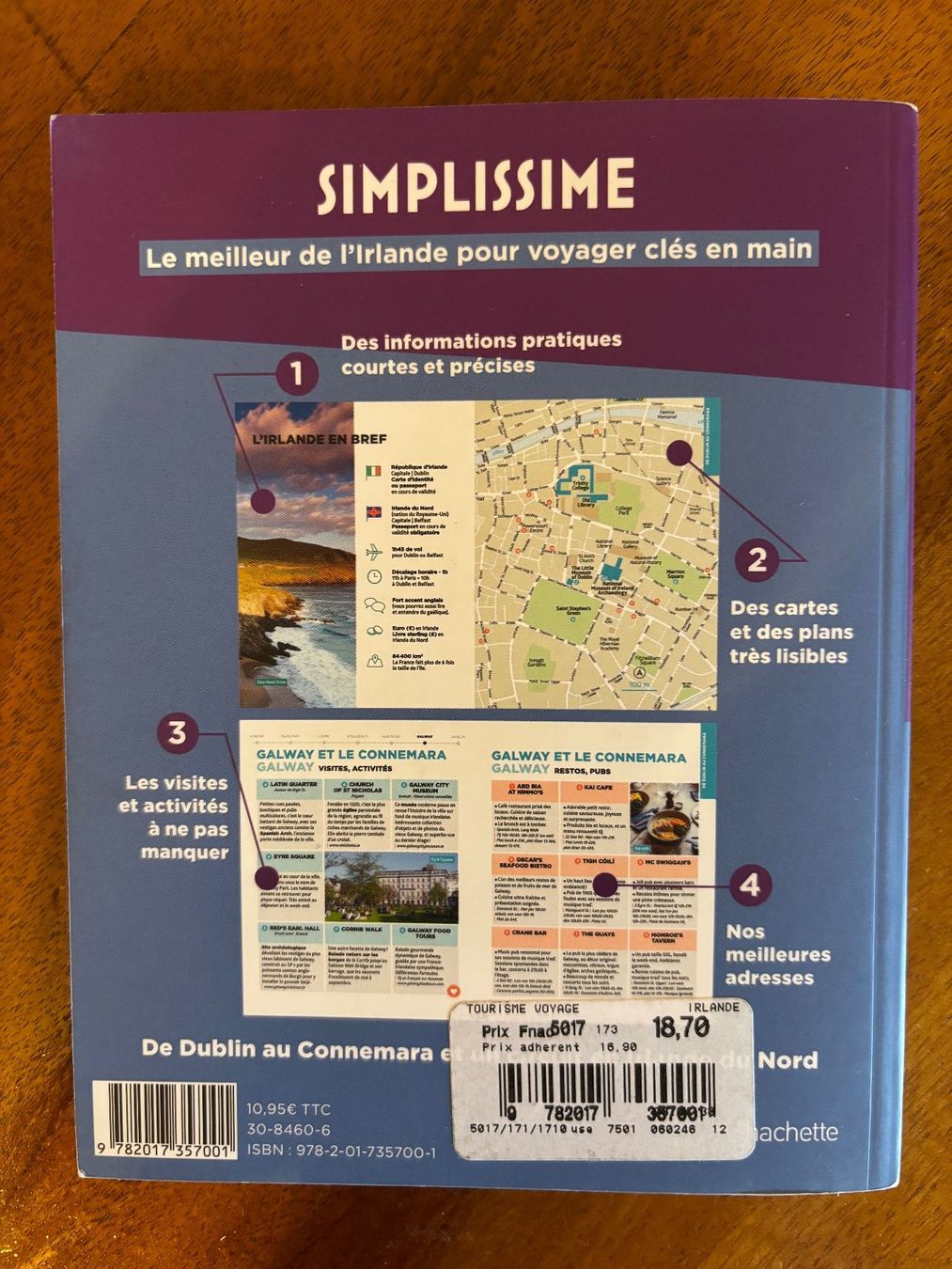 Livres: Guide de voyage IRLANDE SIMPLISSIME – Neuf (Voir description) à Genève par Livsonman 1
