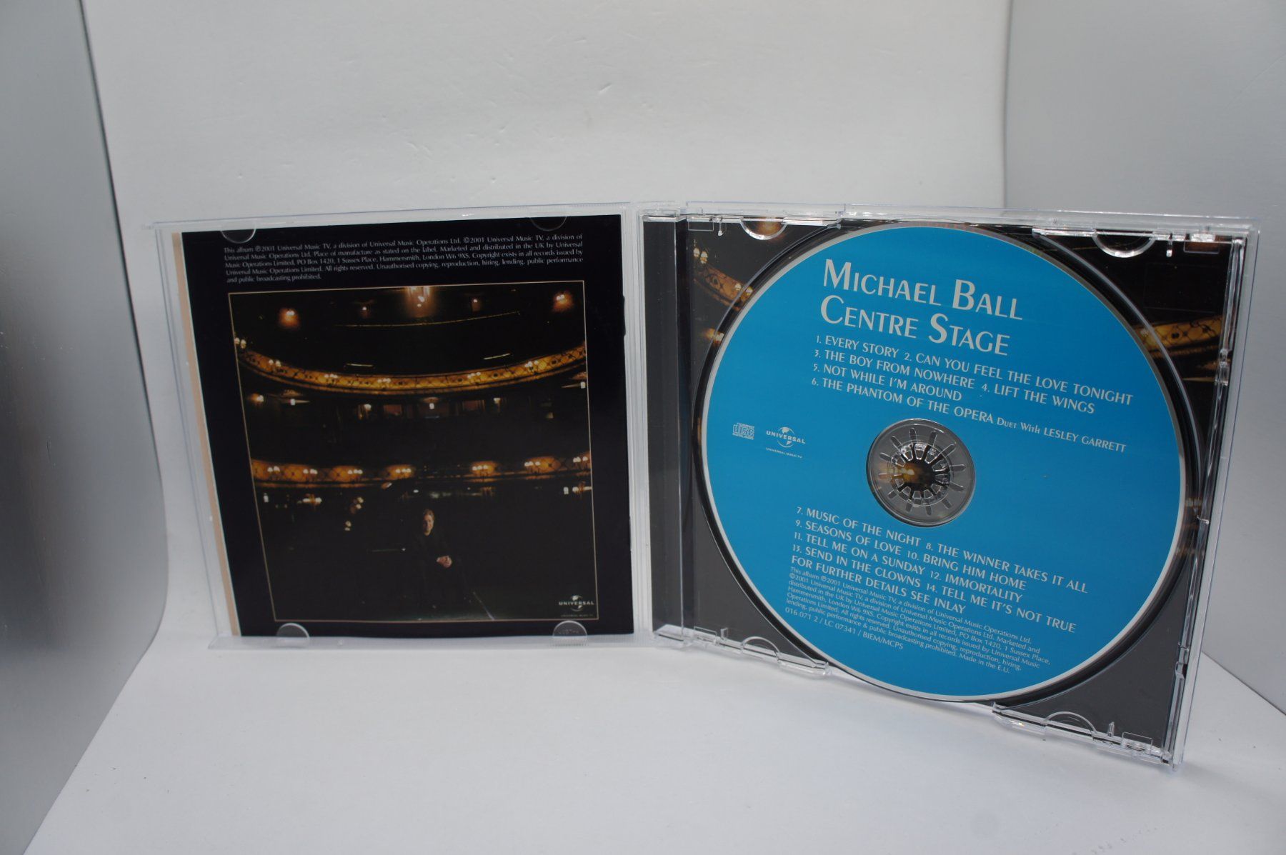CDs: CD Michael Ball – Centre Stage – Gebraucht aus Ernetschwil von luisvonerni 1